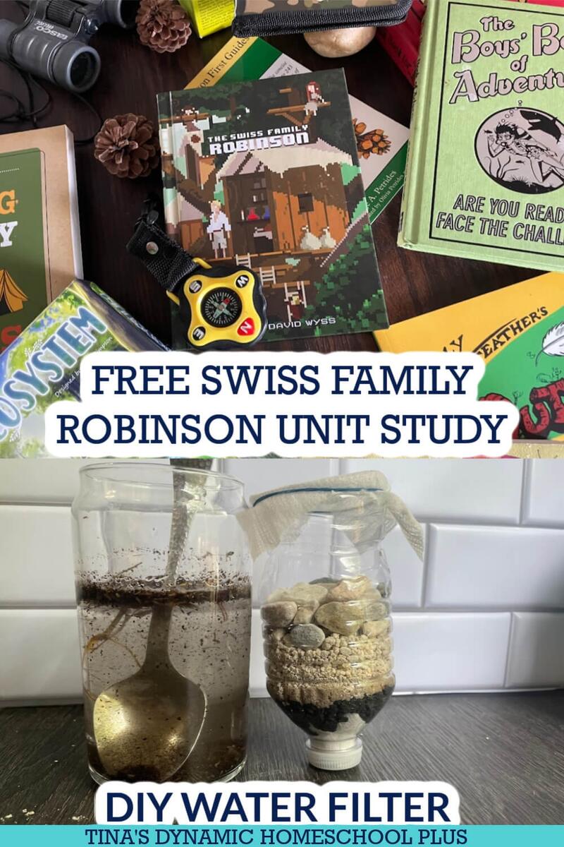 Free Swiss Family Robinson Unit Study And Easy DIY Water Filter Free Swiss Family Robinson Unit Study And Easy DIY Water Filter