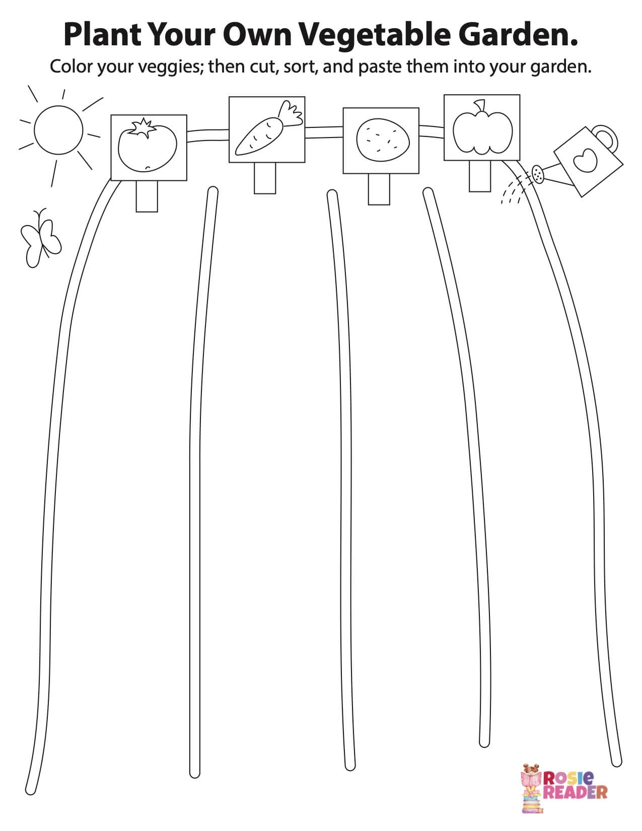 Gardening Printables Reading Adventures For Kids Ages 3 To 5 Gardening Printables Reading Adventures For Kids Ages 3 To 5