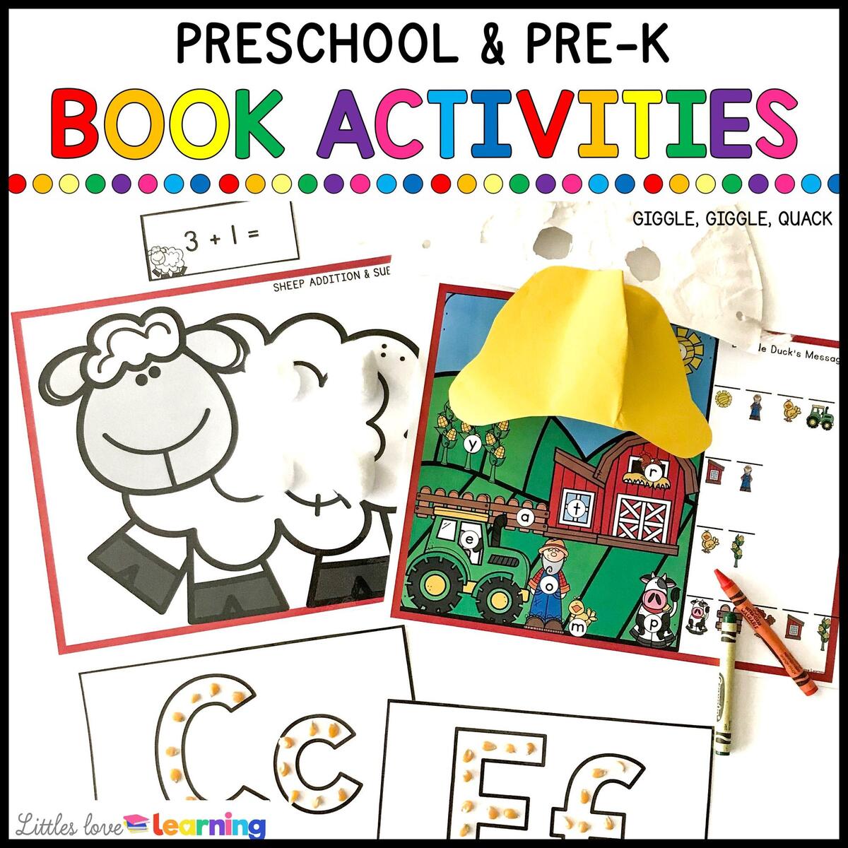 Giggle Giggle Quack Farm Themed Activities For Preschool And Pre K Giggle Giggle Quack Farm Themed Activities For Preschool And Pre K