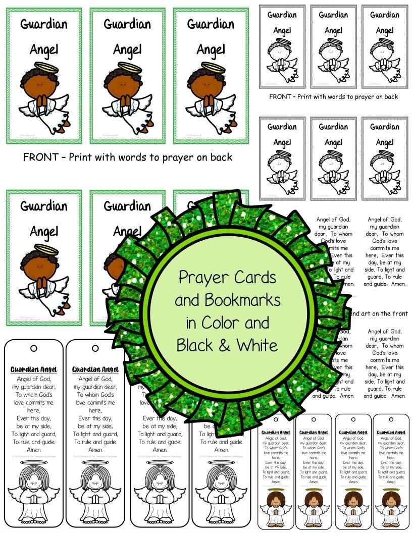 Guardian Angel Prayer Pack Made By Teachers