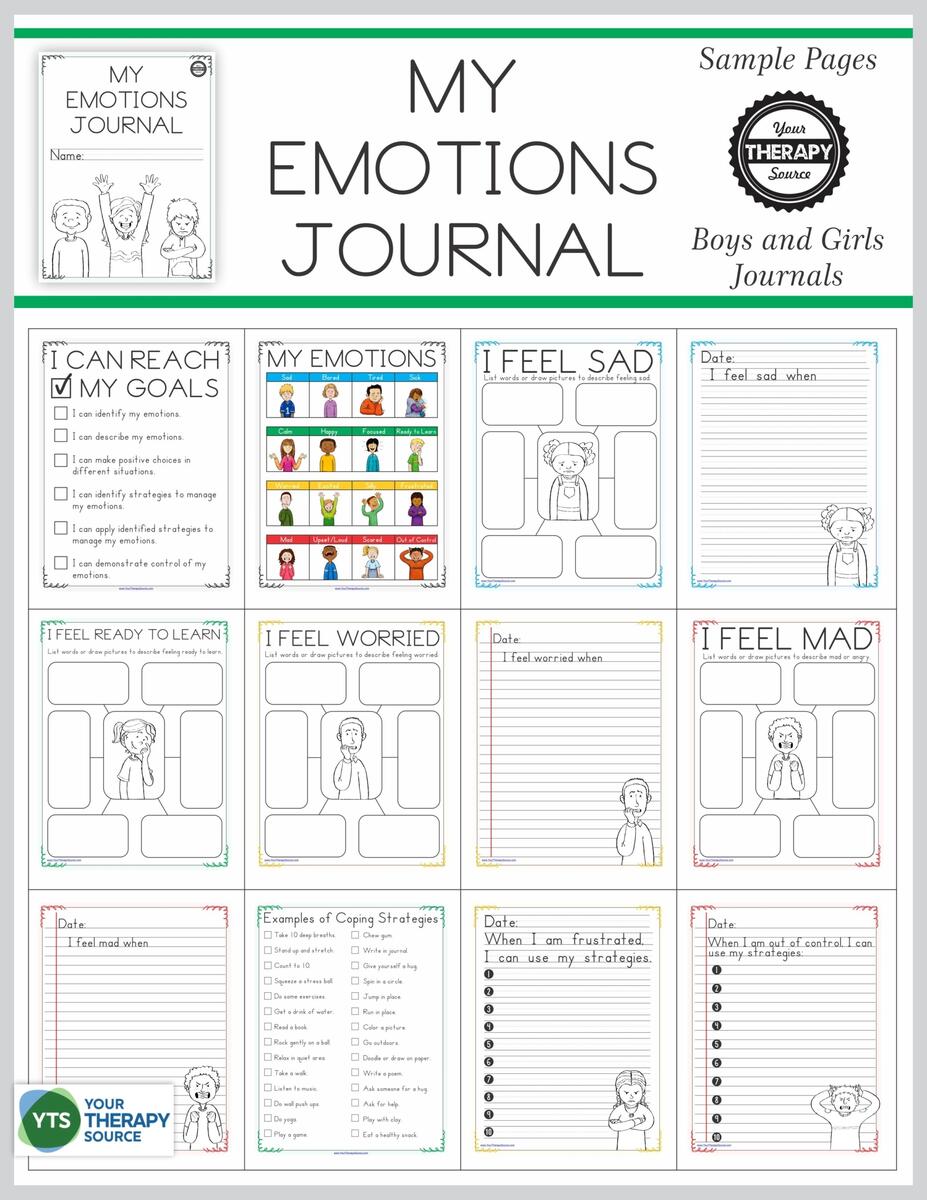 Identifying Feelings Worksheet Free Printable Your Therapy Source Feelings And Emotions Read And Choose Worksheet For Children And ESL Students Free PDF Download Ezpzlearn