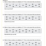 Identifying Prime Numbers Fun And Engaging 4th Grade PDF Worksheets Cazoom Math