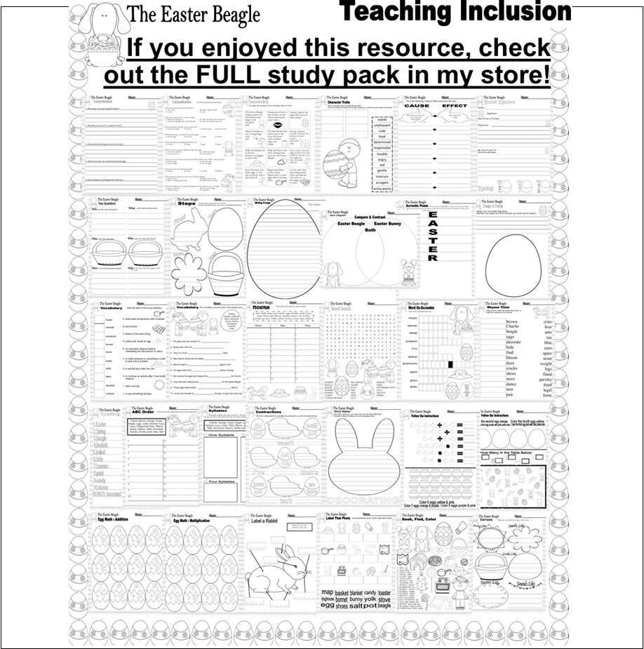 It S The Easter Beagle Charlie Brown Reading Test Quiz Story Sequencing Worksheets Made By Teachers