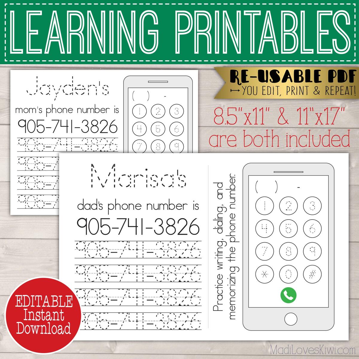 Learning Phone Number Address More FREE Worksheets That Work Worksheets Library Learning Phone Number Address More FREE Worksheets That Work Worksheets Library