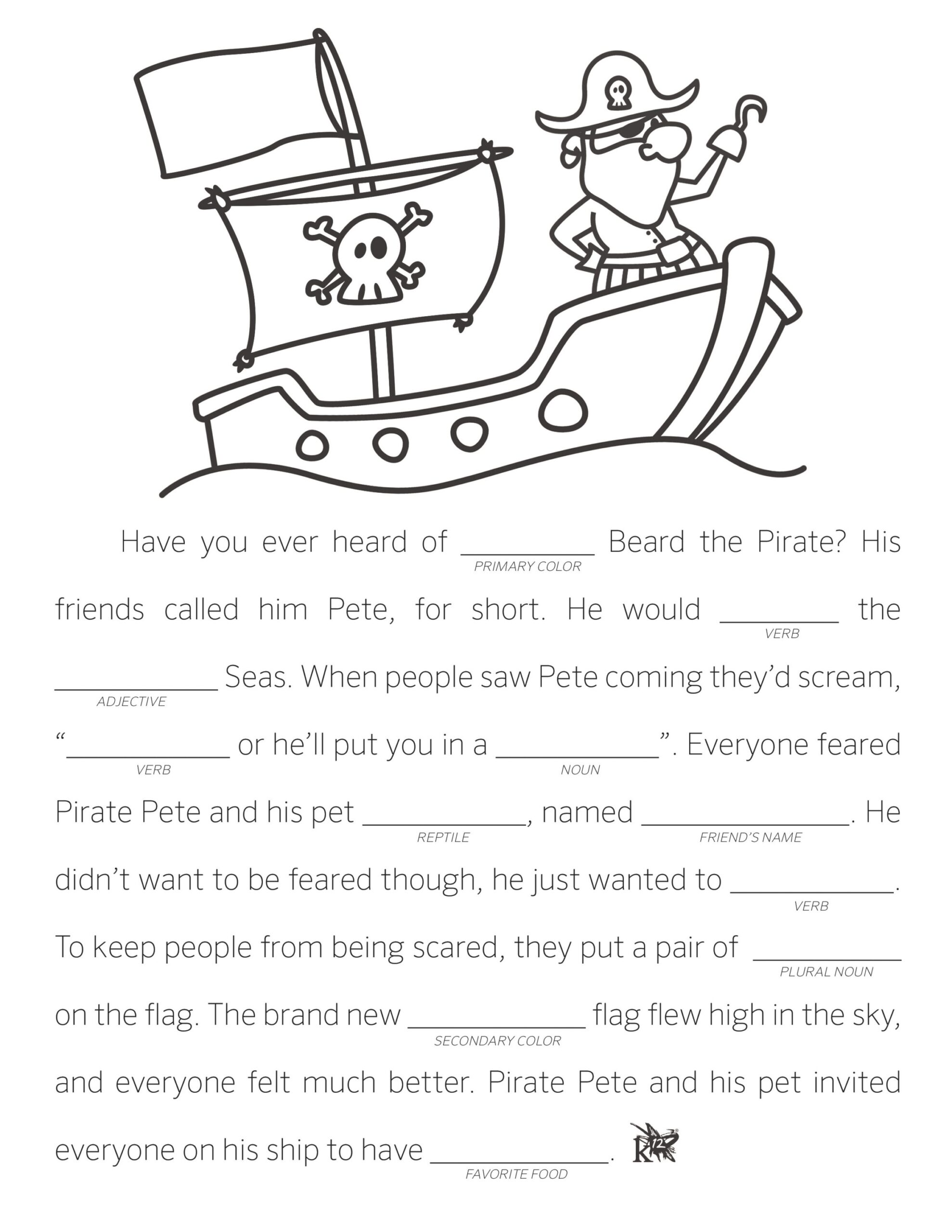 Make Your Own Fill In The Blank Stories Learning Liftoff 13 Short Story Reading Comprehension Worksheets Free PDF At Worksheeto