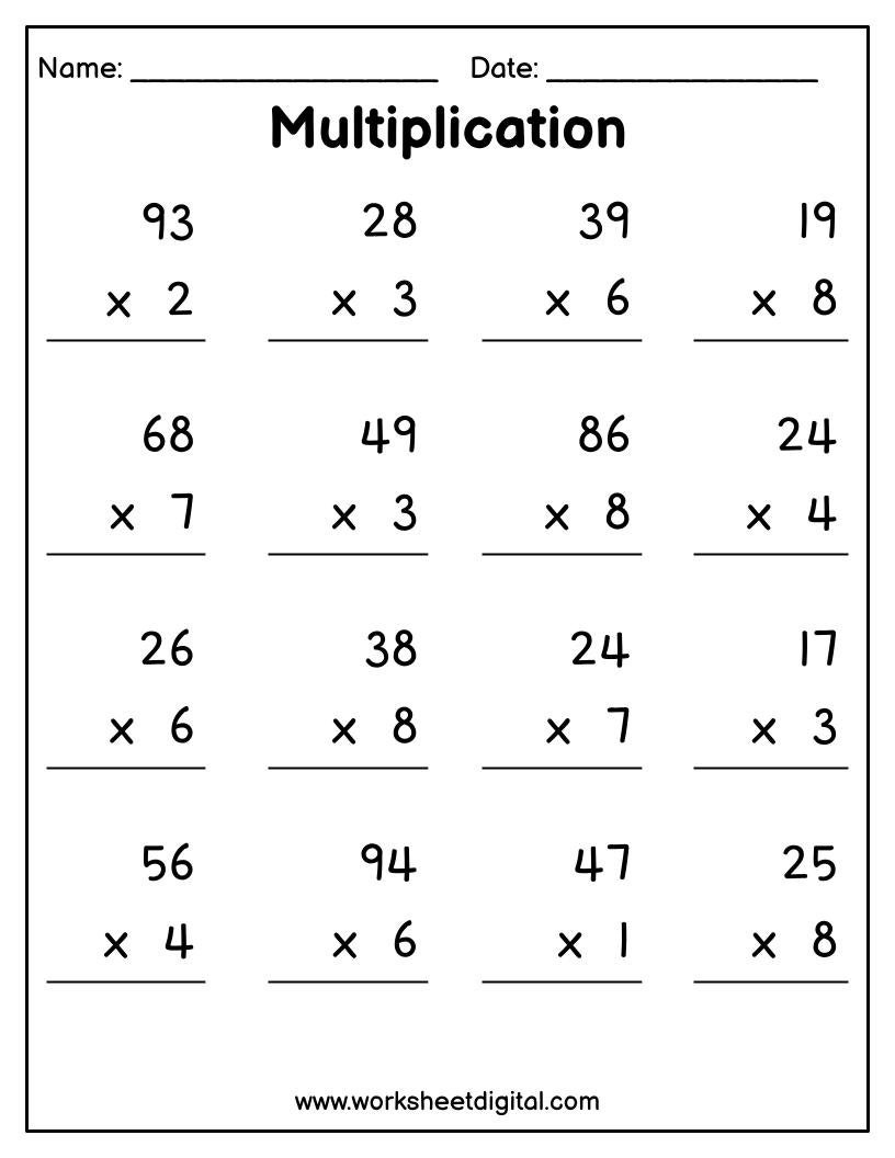 Multiplying By 9 Worksheets Free Printable Worksheets Library Multiplying By 9 Worksheets Free Printable Worksheets Library