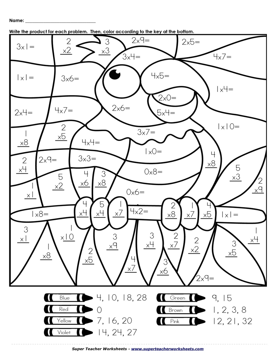 Multiplying Numbers Addition Coloring Sheets V2 General Worksheets Library Multiplying Numbers Addition Coloring Sheets V2 General Worksheets Library