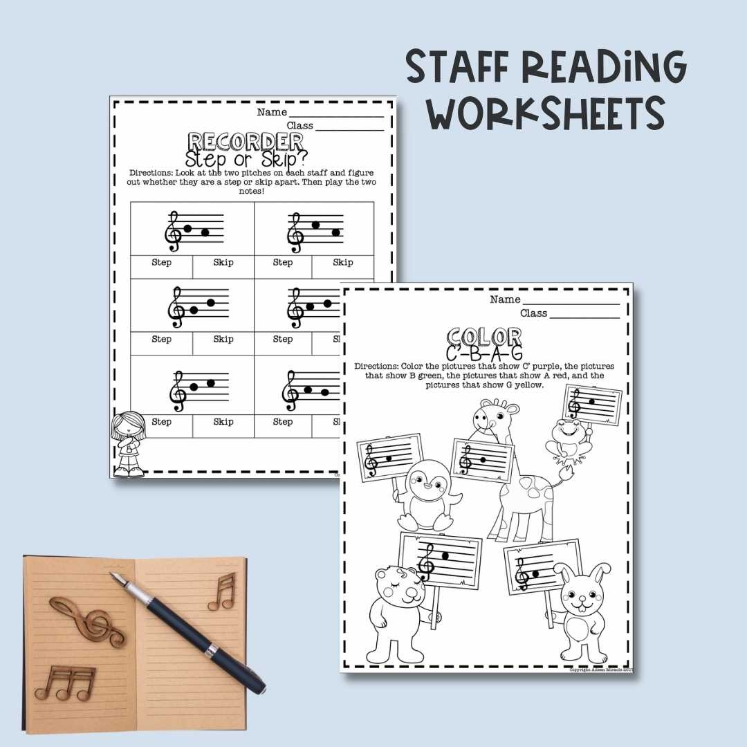 No Prep C BAG Recorder Worksheets Aileen S Music Room No Prep C BAG Recorder Worksheets Aileen S Music Room