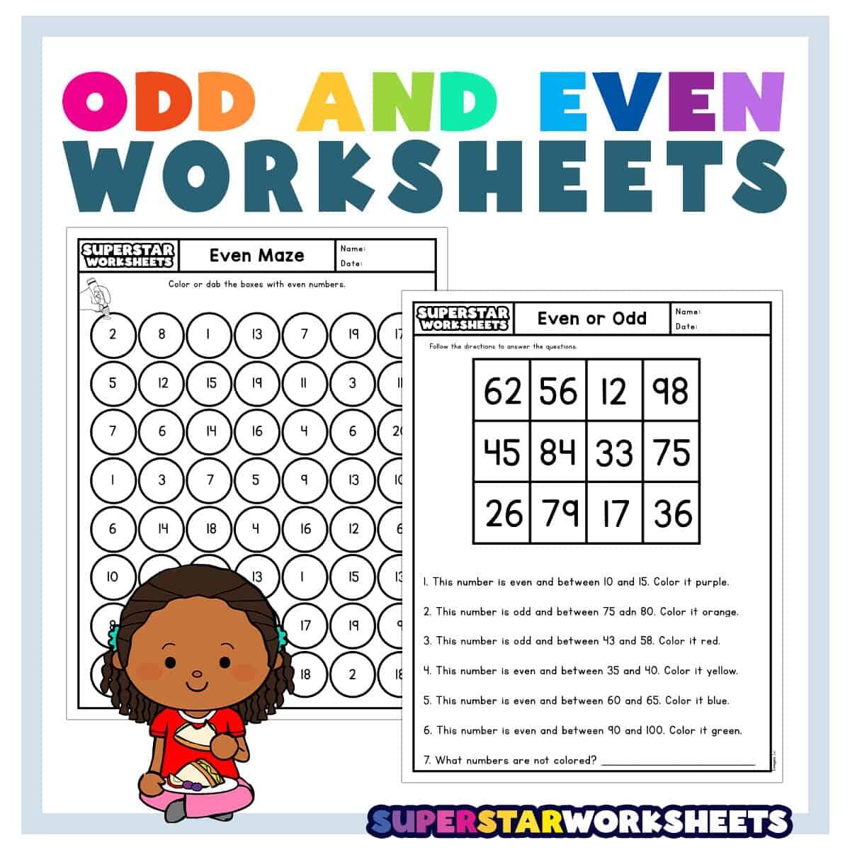 Odd And Even Number Worksheets Superstar Worksheets Odd And Even Number Worksheets Superstar Worksheets