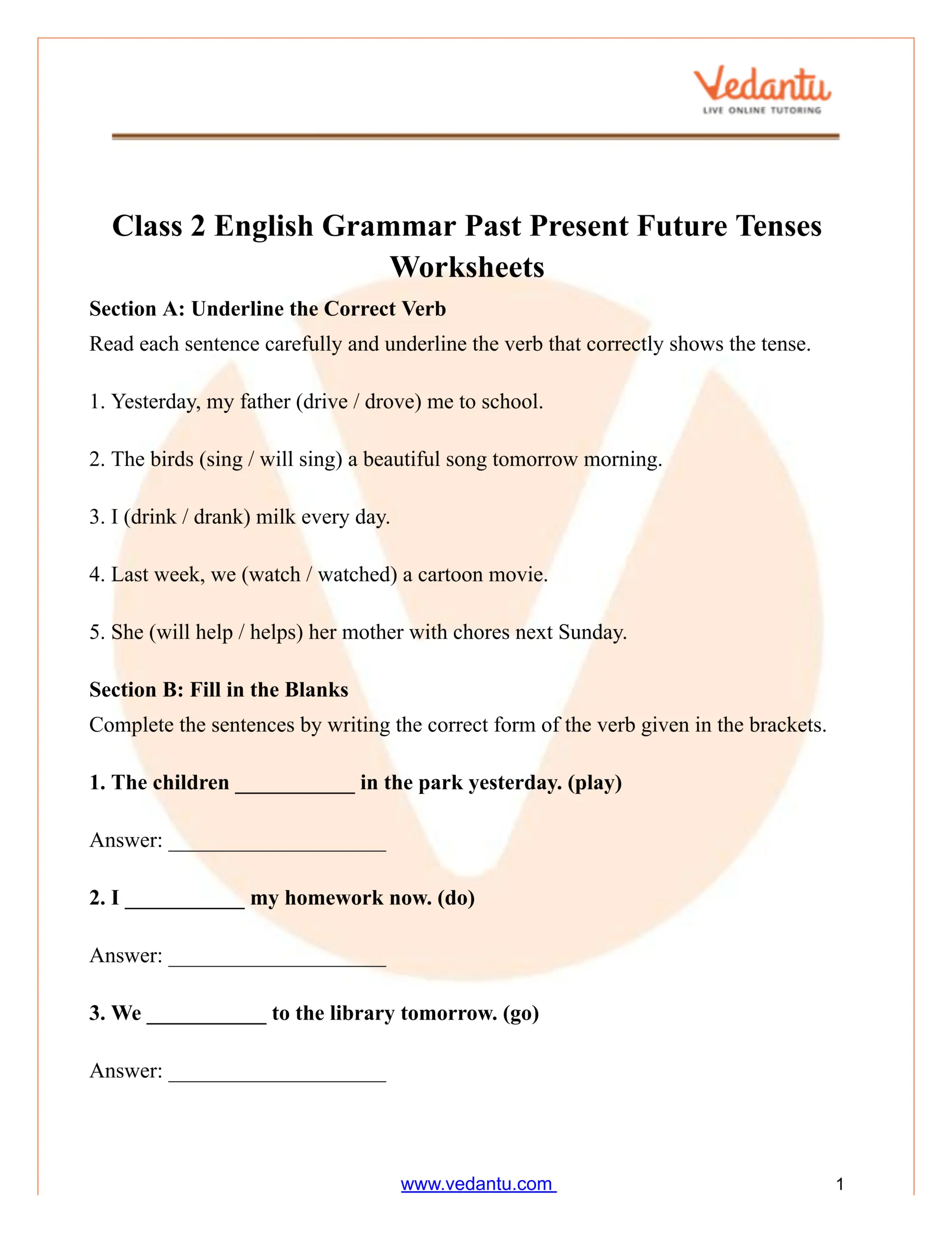 Present Past Future Simple Tenses Editable With Answers ESL Worksheet By Vikral