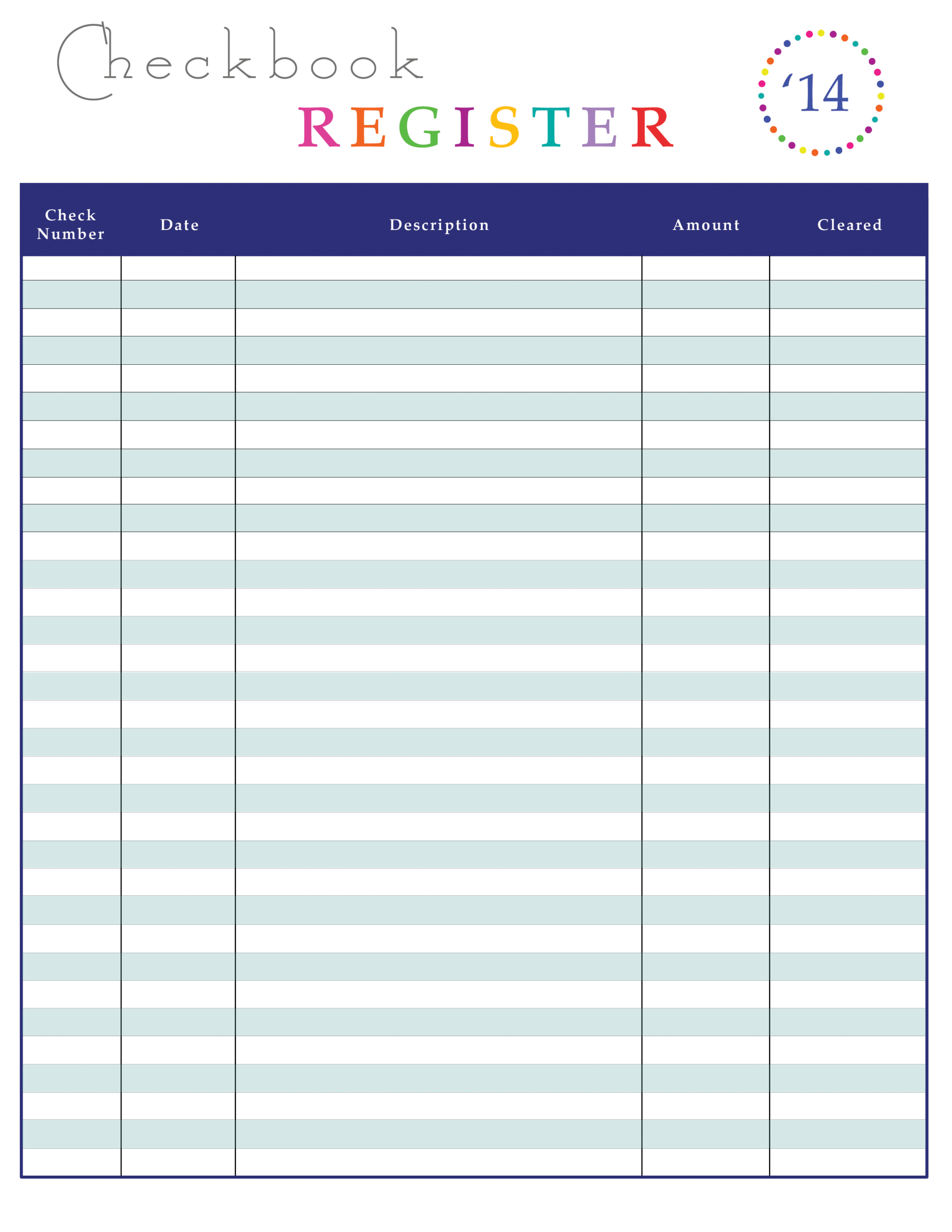 Paying Off Debt Worksheets