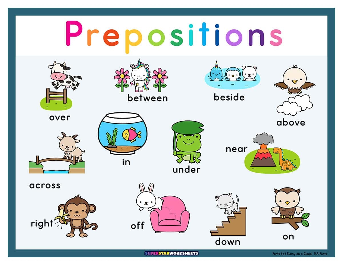 Prepositions Worksheets Superstar Worksheets Prepositions Worksheets Superstar Worksheets