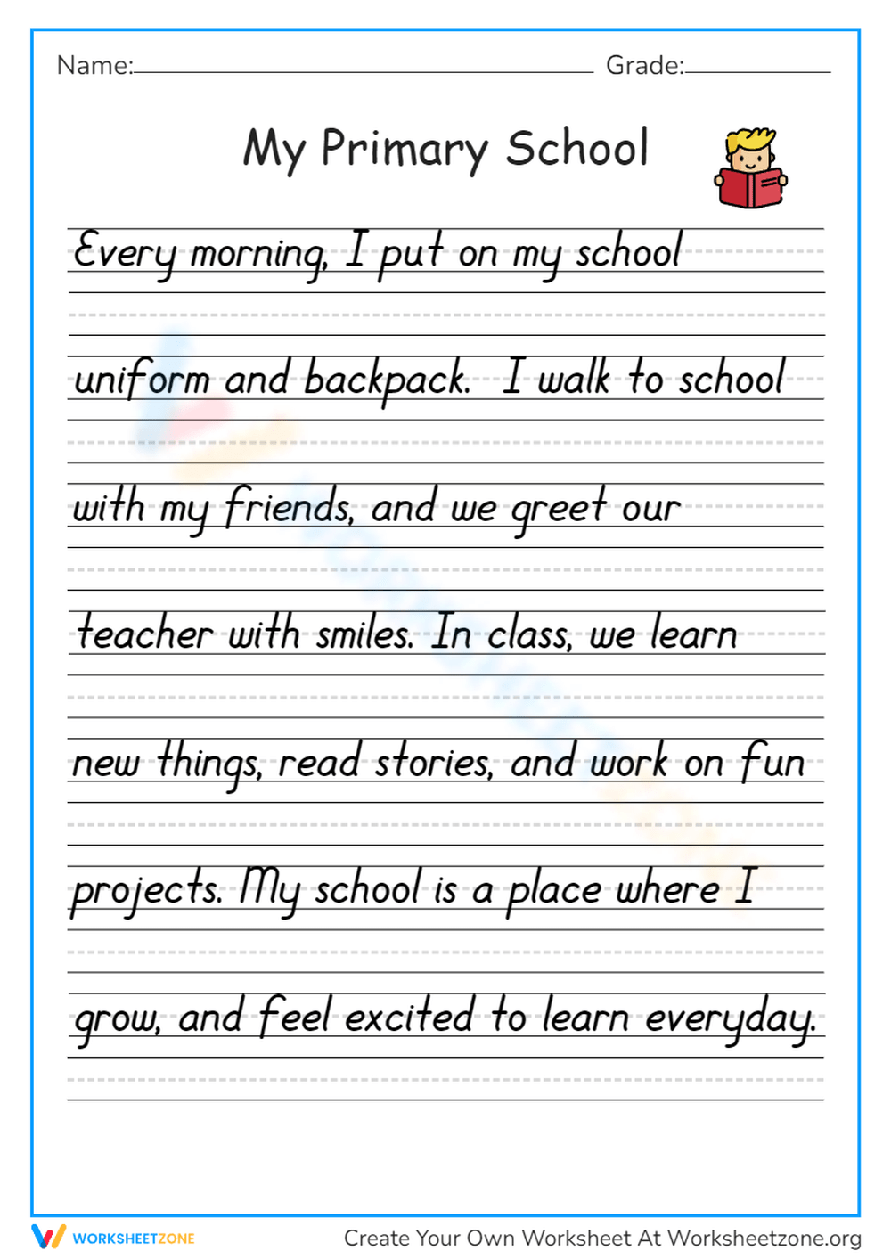 Printable 2nd Grade Handwriting Worksheets Printable 2nd Grade Handwriting Worksheets