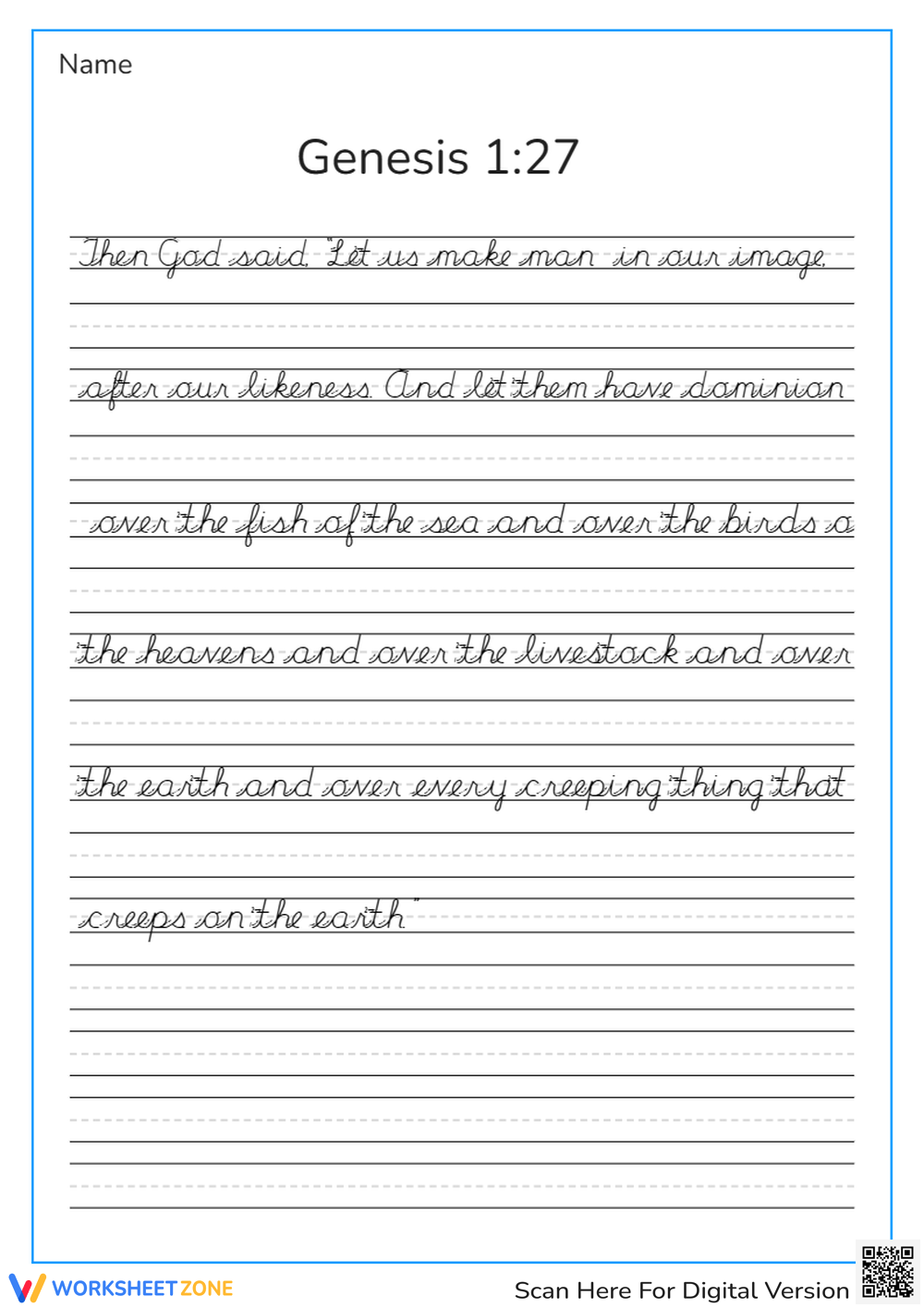 Printable 5th Grade Handwriting Worksheets Printable 5th Grade Handwriting Worksheets