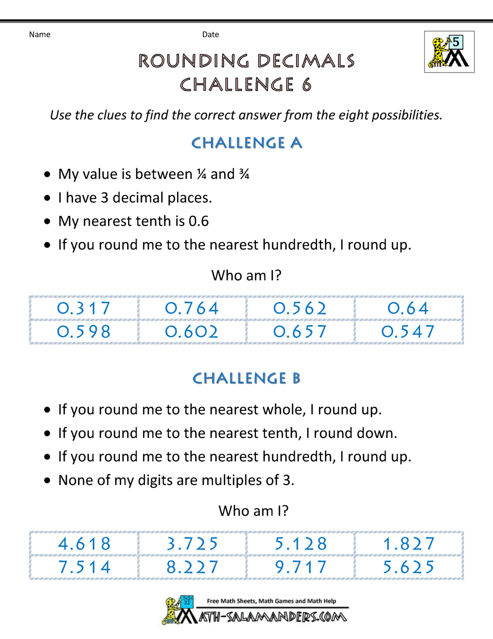 Rounding Decimal Places Rounding Numbers To 2dp Rounding Decimal Places Rounding Numbers To 2dp