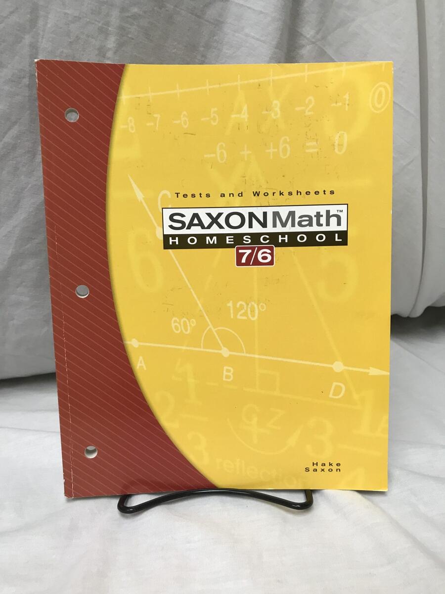Saxon Math 7 6 Tests And Worksheets SCAIHS South Carolina Worksheets Library
