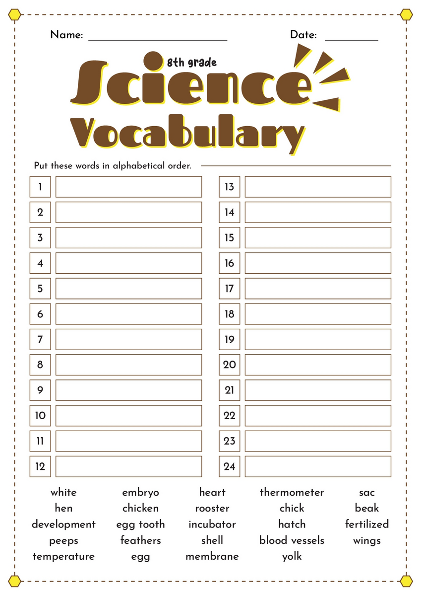 Science Worksheets Word Lists And Activities GreatSchools Worksheets Library Science Worksheets Word Lists And Activities GreatSchools Worksheets Library