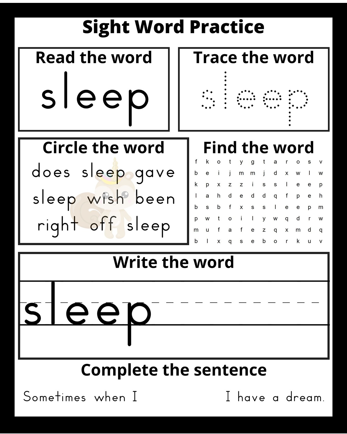 Second Grade Dolch Sight Words Practice Extreme Couponing Mom