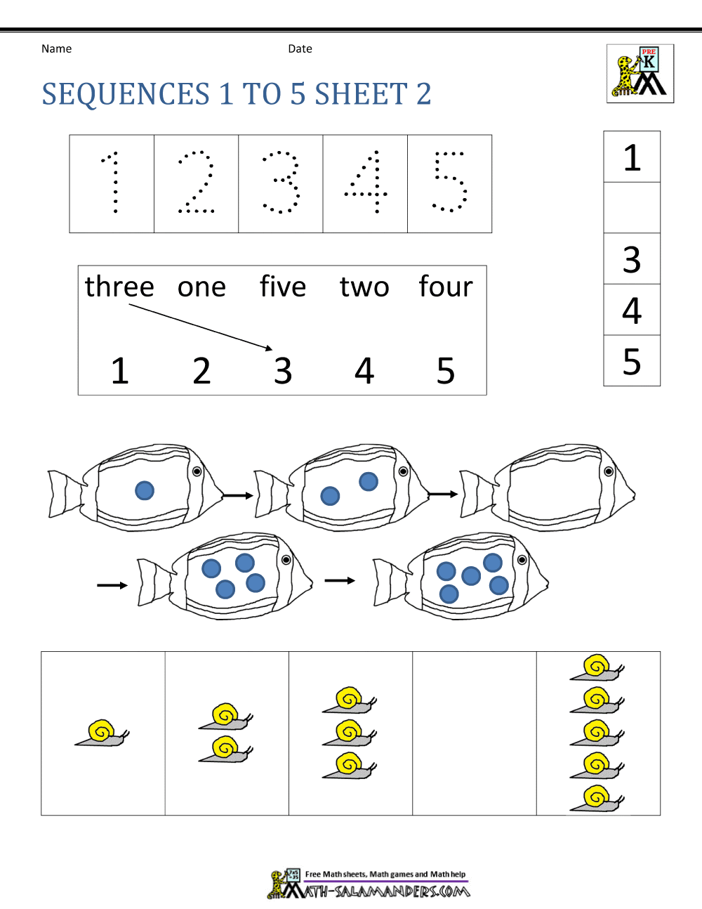 Sequencing To 10 Worksheets Sequencing To 10 Worksheets