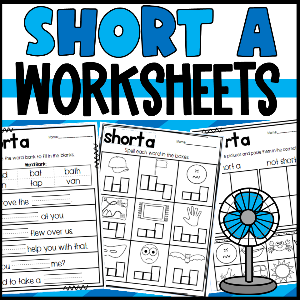 Short A Worksheets Sorts Cloze Read And Draw And More Made By Teachers CVC Word Sorting Worksheets Cut And Paste CVC Worksheets