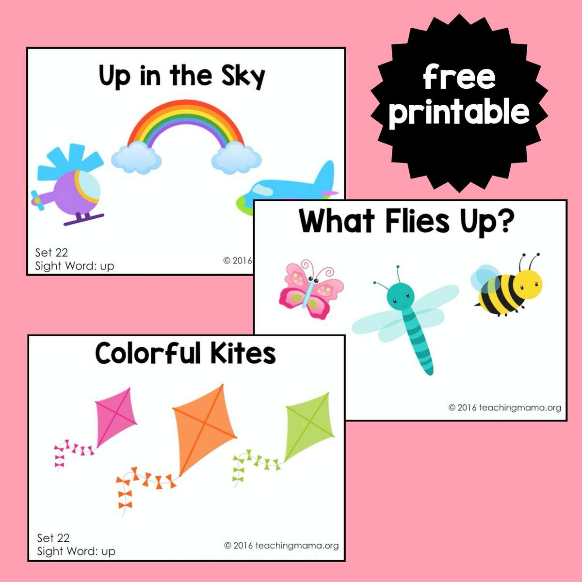 Sight Word Reader For The Word Up Teaching Mama