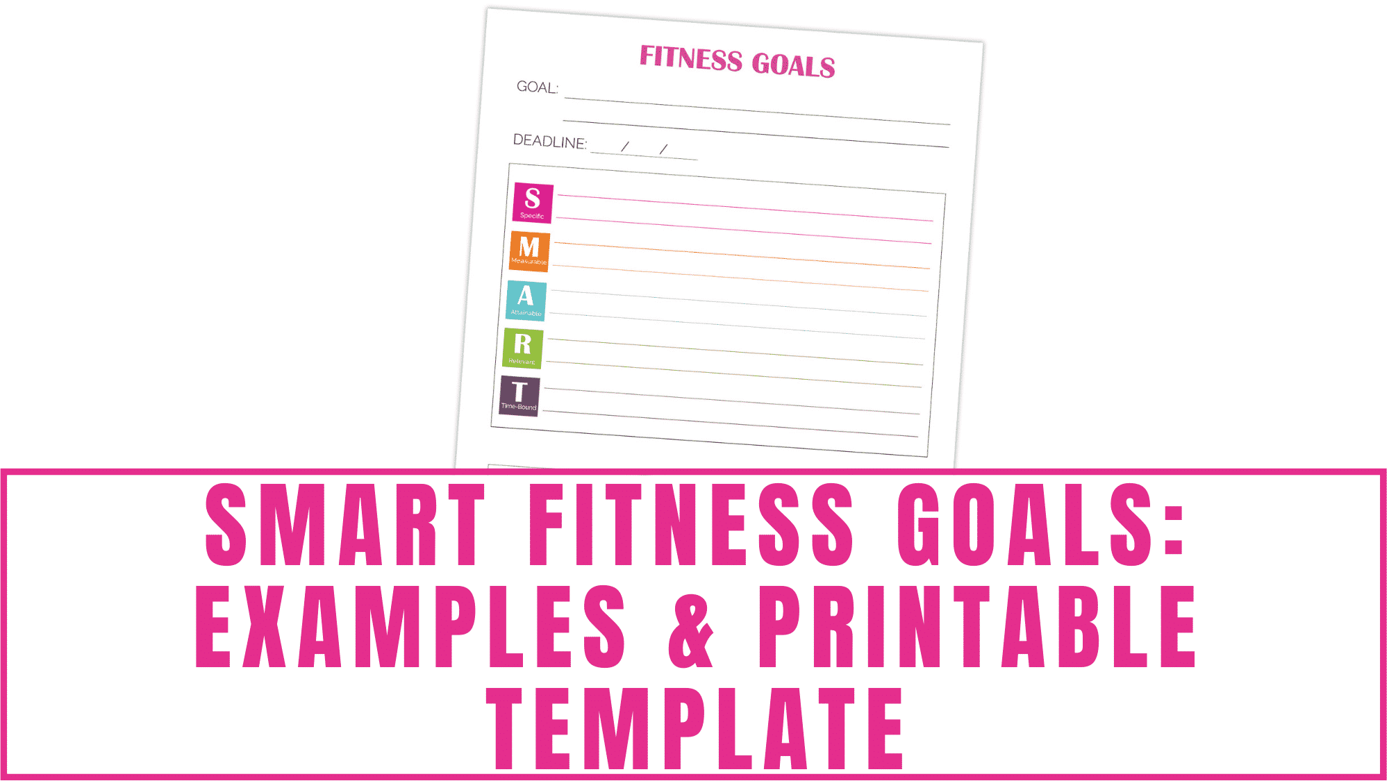 Free Printable Fitness Planner