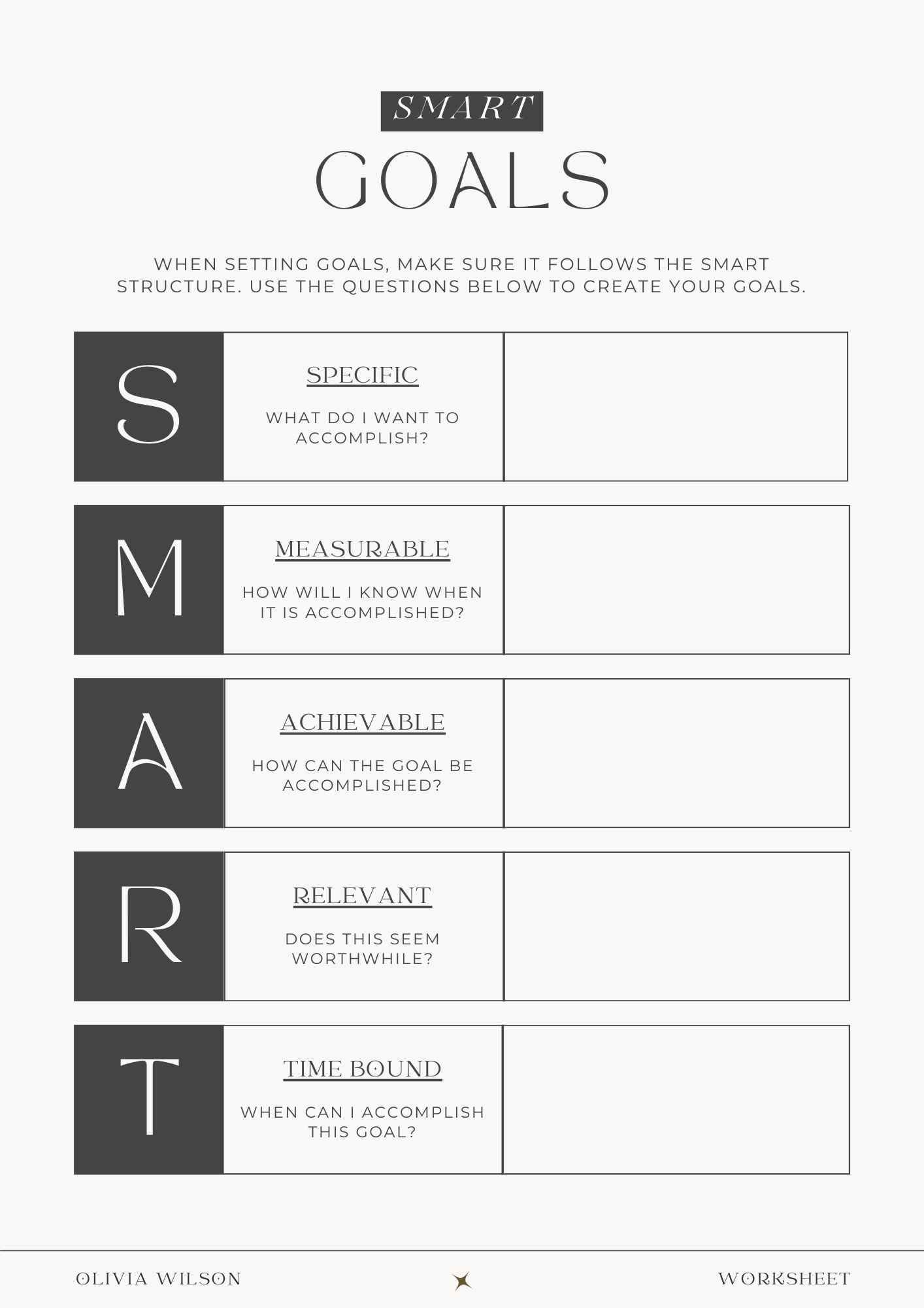 SMART Goals Worksheet Templates Downloads Examples SMART Goals Worksheet Templates Downloads Examples