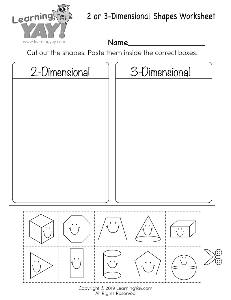 Shapes Worksheets