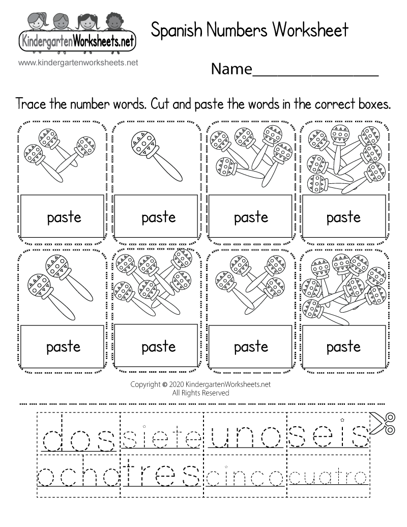 Spanish Numbers Worksheet Free Printable Digital PDF Numbers In Spanish Worksheets And How To Count 1 1000