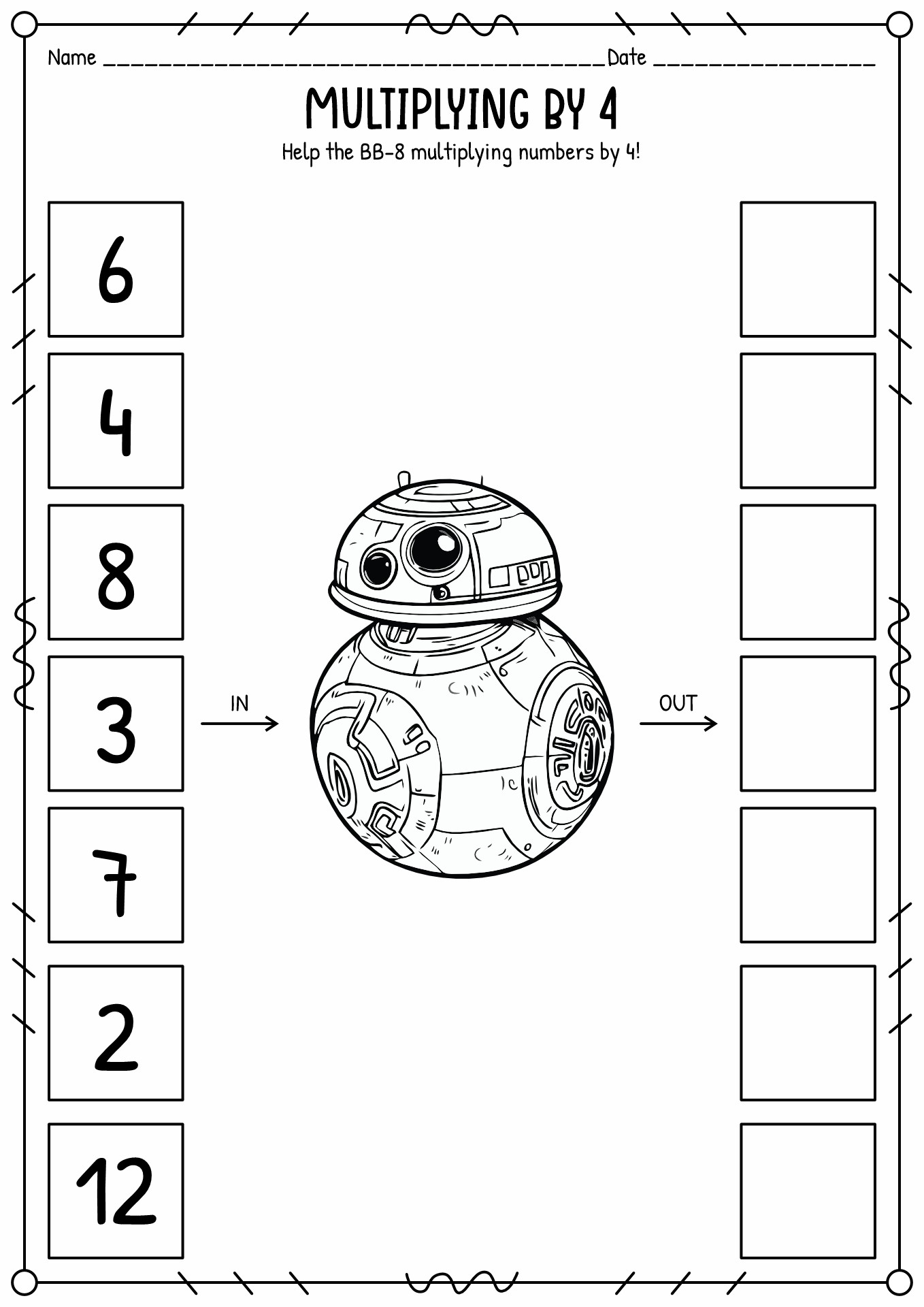 Star Wars Math Worksheets Engage Your Young Padawans In Galactic Learning