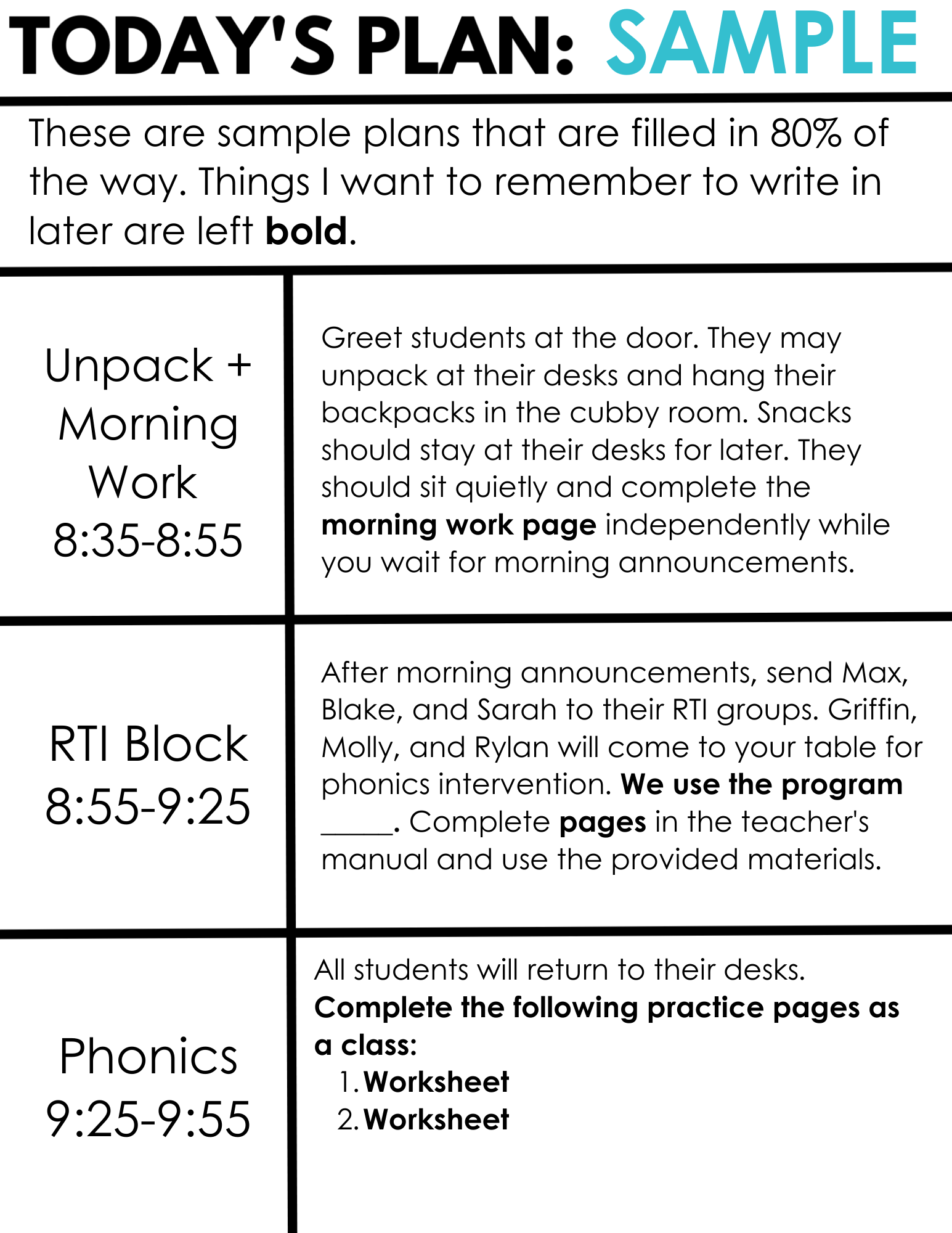 Sub Plans You Barely Have To Write The Simple Classroom Sub Plans You Barely Have To Write The Simple Classroom