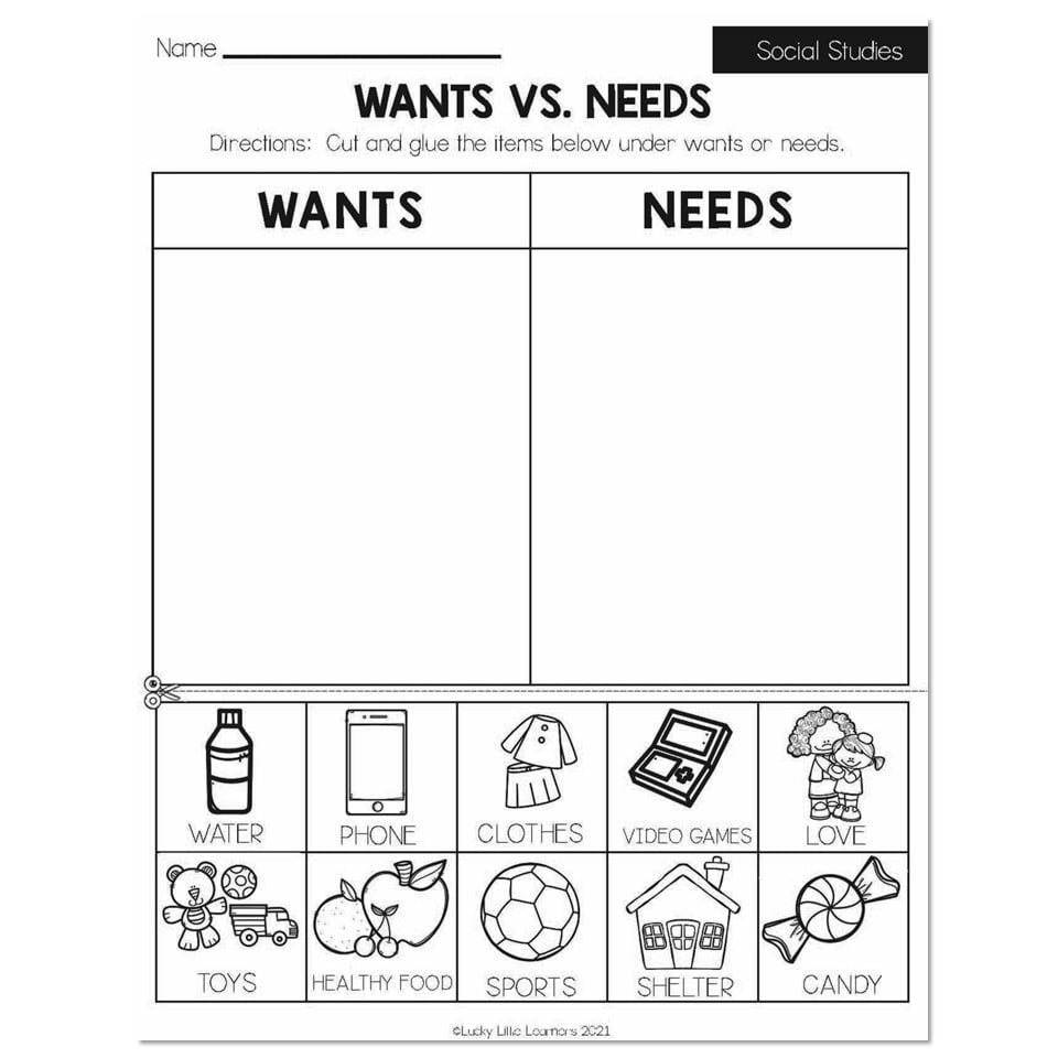 Summer Early Finishers 2nd Grade Social Studies Wants Vs Needs Worksheets Library Summer Early Finishers 2nd Grade Social Studies Wants Vs Needs Worksheets Library