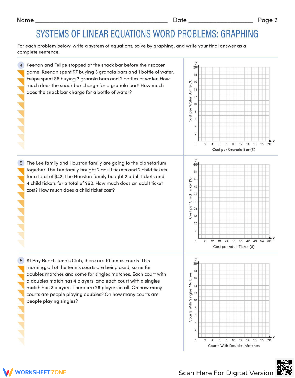 Systems Of Linear Equations Word Problems Graphing Worksheet Worksheets Library Systems Of Linear Equations Word Problems Graphing Worksheet Worksheets Library