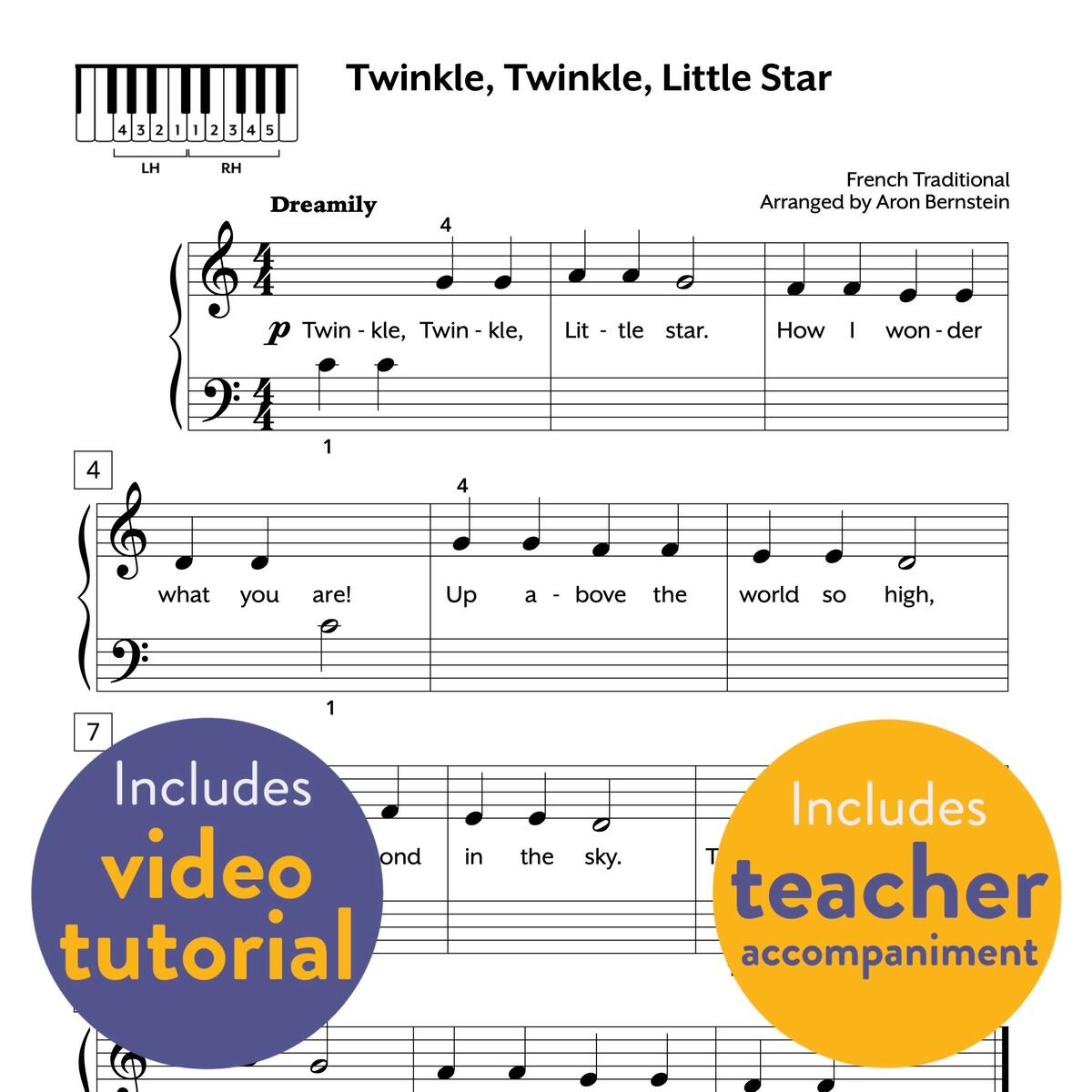 Twinkle Twinkle Little Star Piano Sheet Music Super Easy Free Twinkle Twinkle Little Star Piano Sheet Music Super Easy Free