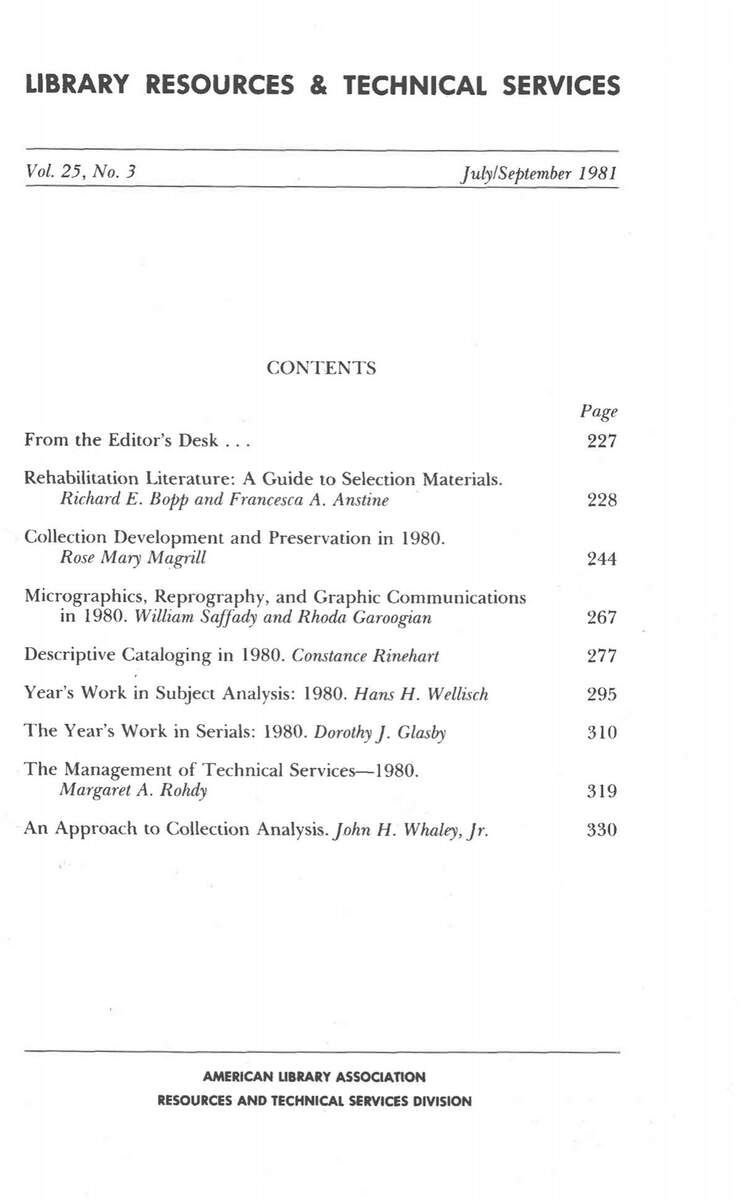 Untitled American Library Association