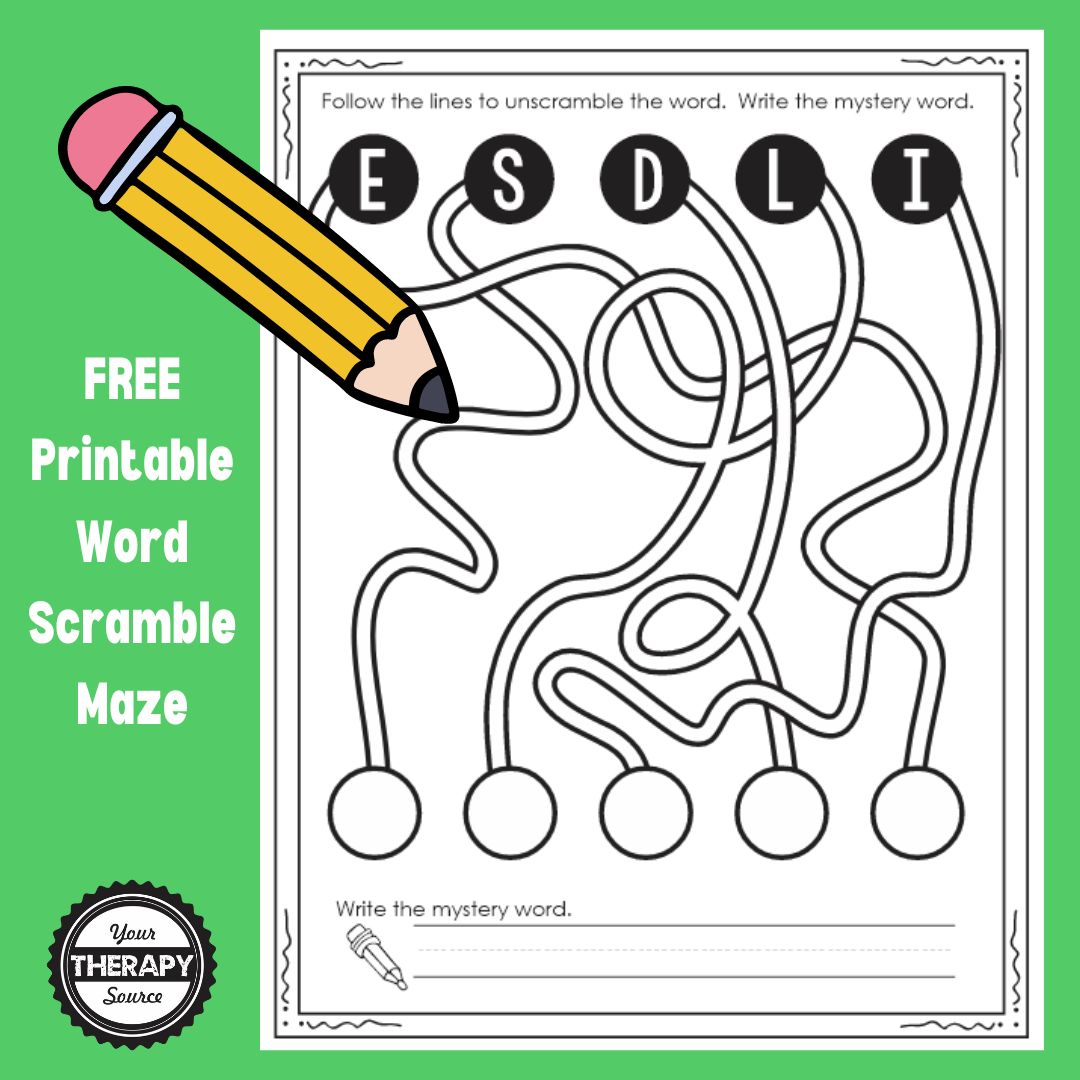 Visual Perception Activities Free Printables Your Therapy Source 11 Visual Scanning Worksheets Printable Free PDF At Worksheeto