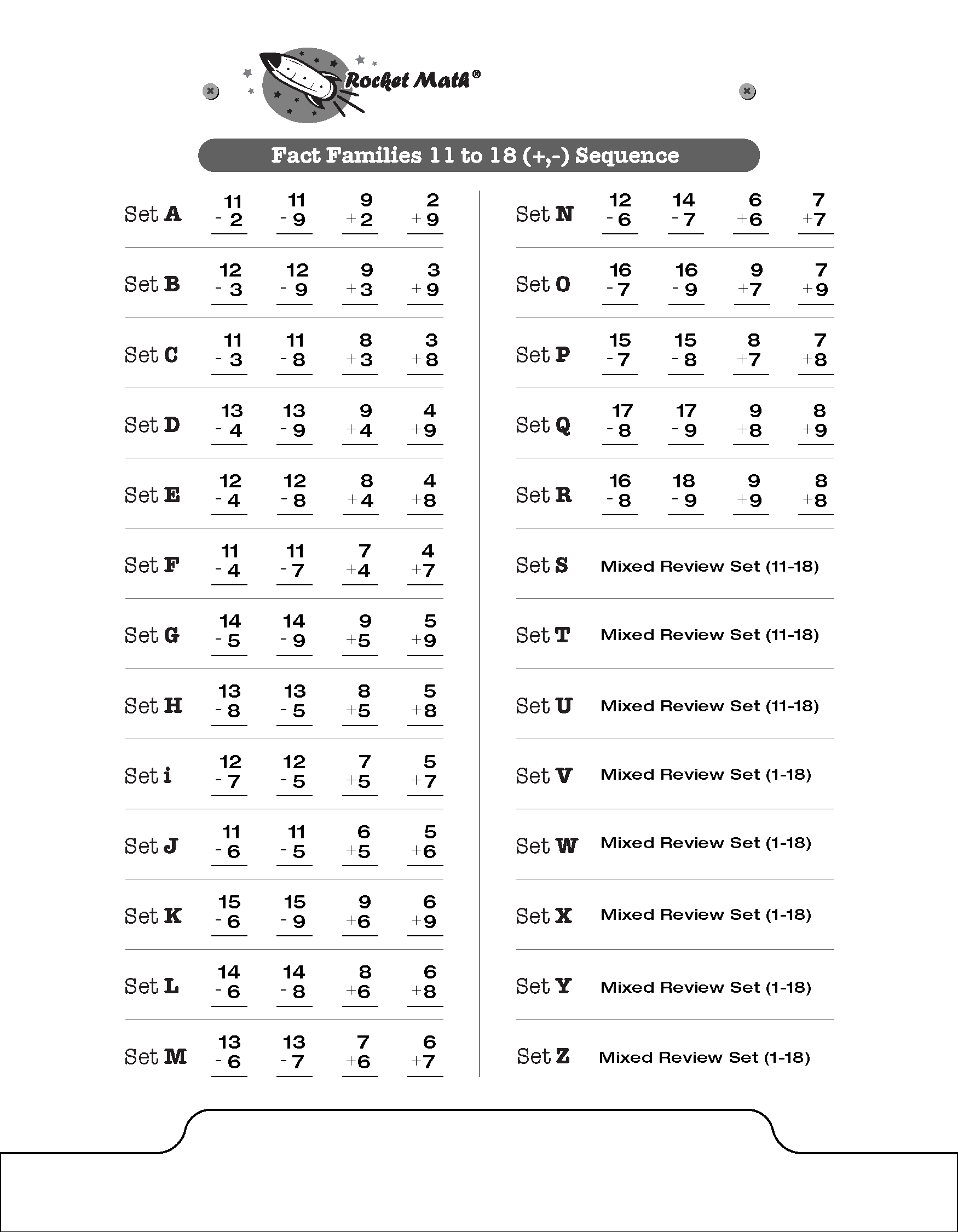 Worksheets Archives Rocket Math Worksheets Archives Rocket Math